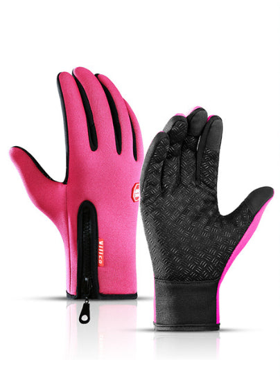 Winter Gloves Touch Screen Riding Motorcycle Sliding Waterproof