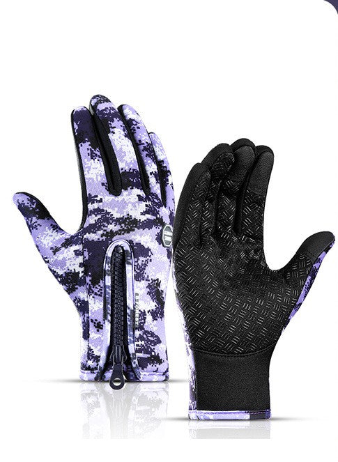 Winter Gloves Touch Screen Riding Motorcycle Sliding Waterproof