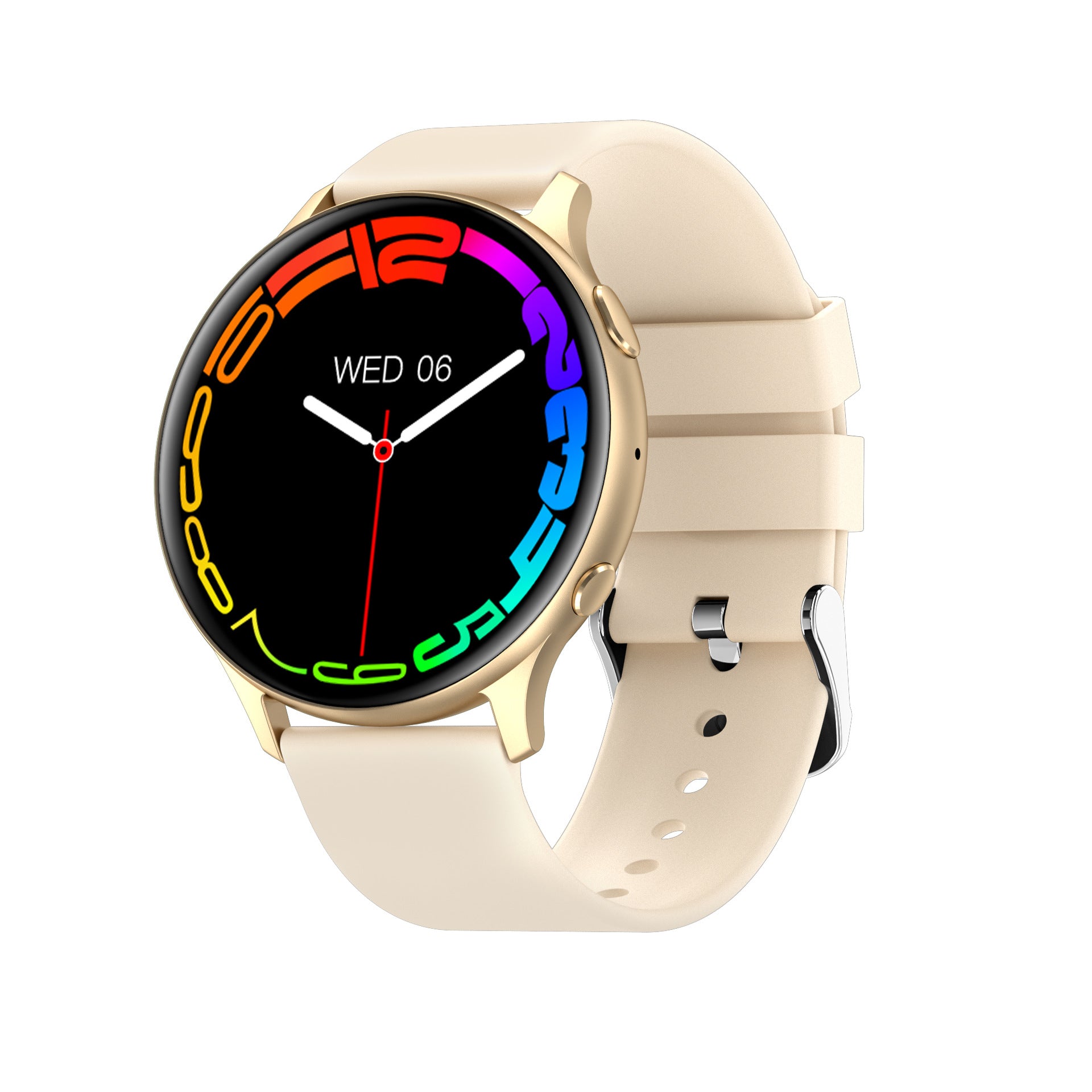 Smart Bluetooth Call Heart Rate Body Temperature Voice Assistant Watch